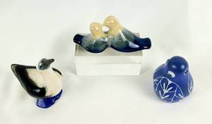 lot 167 image: Collection of Adorable Ceramic Birds
