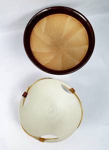 lot 174 image: Japanese Inspired Pottery Bowls- Signed