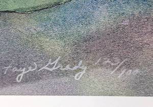 lot 197 image: Faye Grady Glory of Spring Signed Ltd. Watercolor Tulips Litho