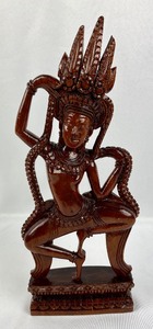 lot 248 image: Asian Divinity - Nepalese Buddha Scroll & Thai Deity
