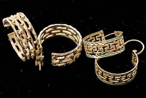 lot 9 image: Vintage Sterling Silver Earring Lot