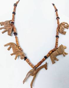 lot 277 image: Four Statement Necklaces of Natural Materials