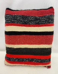 lot 326 image: Ethnic Textiles Table Runners, Placemats, Pillow, Sash -  A Rainbow of Stripes