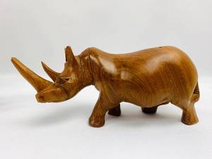 lot 118 image: Hand Carved Wooden Sculptures from KENYA