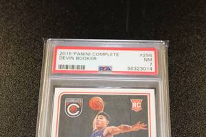 2015-16 Panini Complete Devin Booker #296 PSA 7 Rookie Card