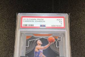 2019-20 Prizm Cameron Johnson #257 PSA 5 Rookie Card