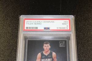 2019-20 Clearly Donruss Tyler Herror #63 PSA 9 Rookie Card
