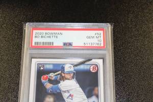 2020 Bowman Bo Bichette #52 PSA 10 Rookie Card