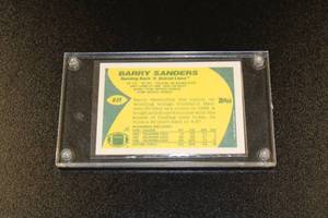 1989 Topps Traded Barry Sanders Rookie Card #83T