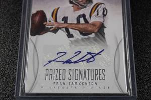 2013 Panini Momentum Fran Tarkenton Autograph 410  Only 10 Exist