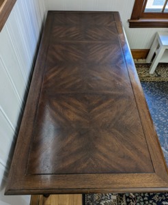 lot 18 image: Beautiful Wood Desk