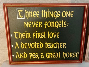 lot 127 image: Humorous Signs