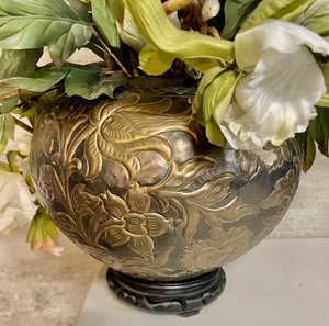 lot 138 image: 2 Faux Floral Arrangements