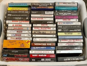 lot 150 image: Cassette Tapes including Reba McEntire, Glen Miller, Juice Newton and More
