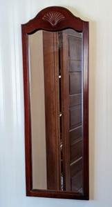 lot 27 image: Matching Accent Table and Mirror