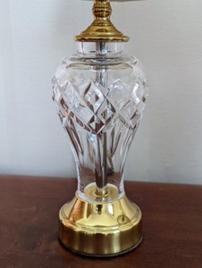 lot 177 image: Petite Waterford Style Table Lamps