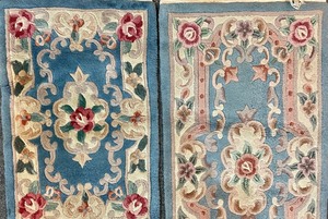 lot 204 image: 2 Vintage Area Rugs
