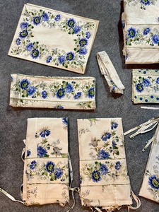 lot 227 image: April Cornell Reversible Duvet and More