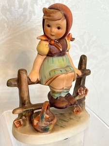 lot 76 image: Two Goebel Hummel Figurines