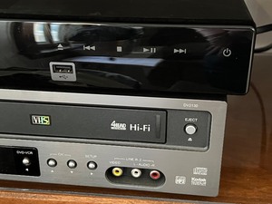 lot 281 image: Go Video DVD and VHS Combination Player and Blu Ray DVD Player