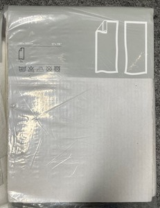 lot 237 image: 4 Packs of 2 Panel Ikea Britt Curtains