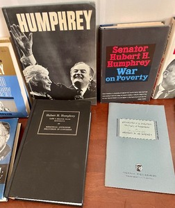 lot 333 image: Hubert Humphrey Books