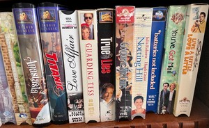 lot 340 image: Lot of DVDs and VHS Tapes
