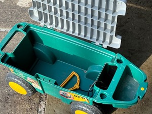 lot 358 image: Move and Go Wagon Garden Bench