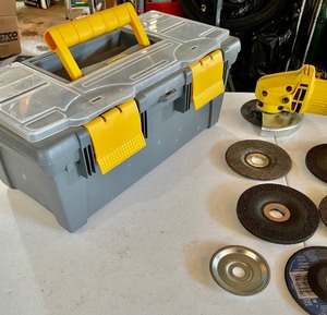 lot 406 image: DeWalt Angle Grinder