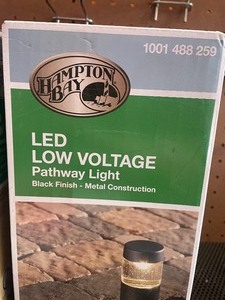 lot 429 image: 4 New Hampton Bay LED Low Voltage Path Lights