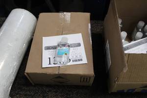 lot 1305 image: Lot of (48) Germx 62% Hand Sanitizer 2-fl.oz Bottles (New Box )
