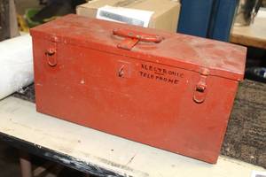 lot 1300 image: Metal Storage Box