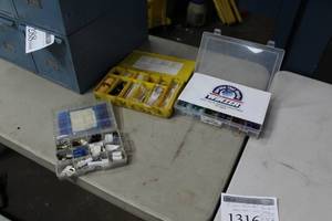 lot 1316 image: Lot of (3) Parts Organizers, VWAudi Parts