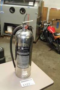 lot 1323 image: Badger WP-51 2-12 Gallon Pressurized Water Fire Extinguisher