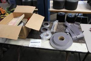 lot 1321 image: Misc. Rolls of Magnetic Tape
