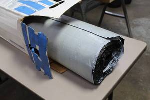 lot 1338 image: LeakBarrier EasyStick PLUS Self-Adhering Mineral Surface Cap Sheet (in original box)
