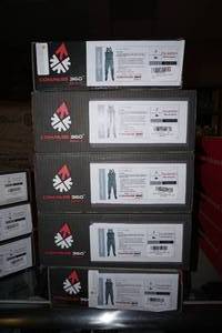 lot 126 image: 5 Compass 360 Stillwater II Stockingfoot Waders - All XL