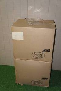 lot 122 image: 300 Ivex Clear Snack Clam Shell Containers
