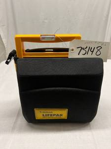 lot 6 image: MSRP $1500 Medtronic Physio Control Lifepak 500 AED Automated External Defibrillator - Test As Working However Needs Replacement Battery