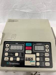 lot 27 image: WOW $2400 Dynatronics Dynatron 550 Plus Electro-Therapy Physical Therapy Pain Management Unit - Excellent Condition