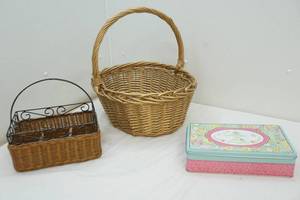 wicker baskets