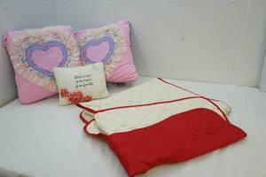 throw pillows and chair cover