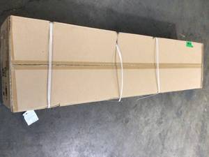 Ready-to-Assemble 24-Gauge Steel Freestanding Garage Cabinet in Black (36 in. W x 72 in. H x 18 in. D) by Husky Customer Returns See Pictures