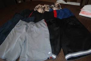 Boys size 78 shorts. Dog and cat f...