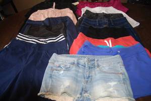 about 12 pair Ssize Small shorts an...
