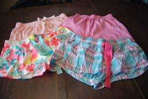4 pair of shorts size Medium...