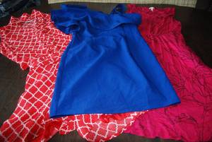6 dresses size Medium check all pic...