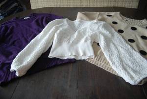 3 sweaters size Medium...