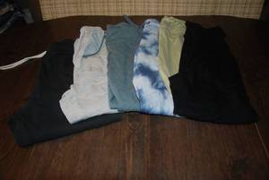 6 pair sweat pants size XS...