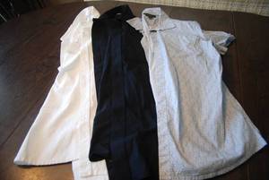 3 mens size Large button ups...